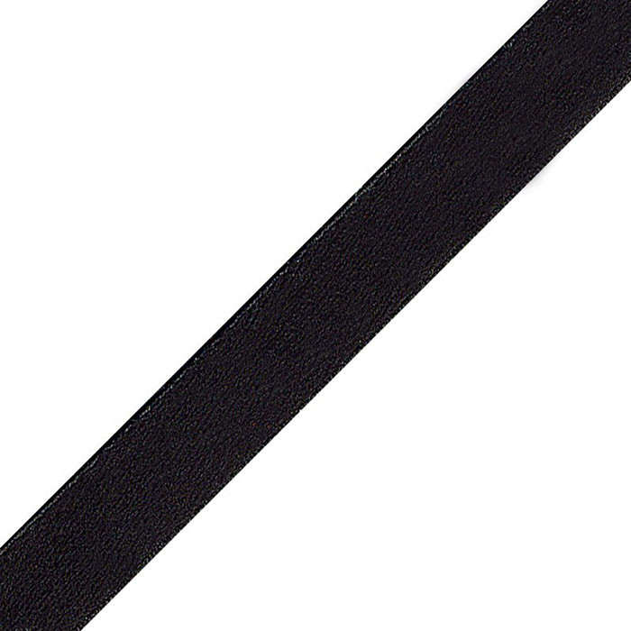 Elastique bretelle noir 10mm au mètre Elastique bretelle noir 10mm au mètre
