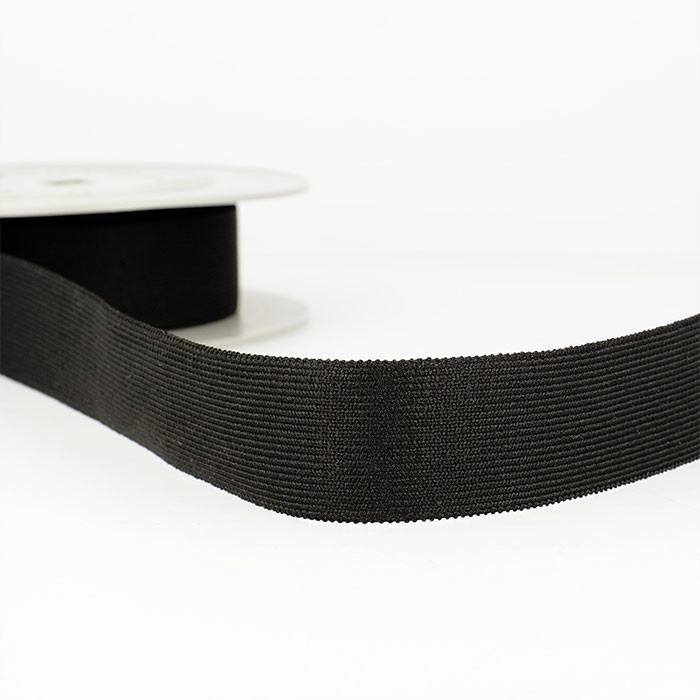 Elastique extensible 2 sens 3cm noir Elastique extensible 2 sens 3cm noir