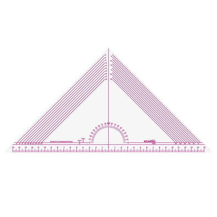 Equerre pour dessin technique 30cm Equerre pour dessin technique 30cm