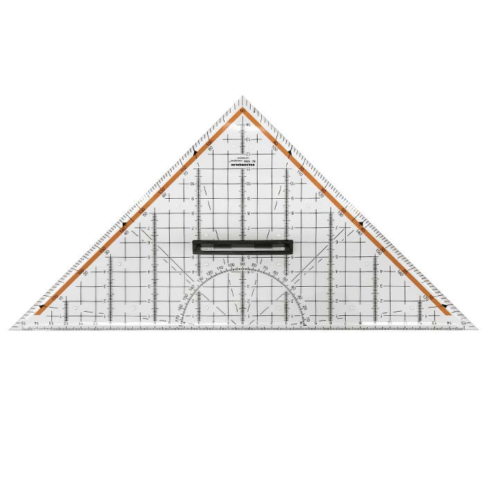 Equerre - rapporteur 325mm Equerre - rapporteur 325mm