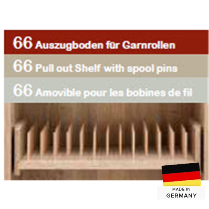 Etagère amovible pour bobines de fil Etagère amovible pour bobines de fil