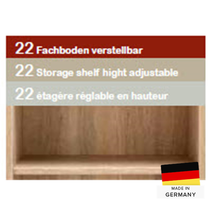 Etagère réglable en hauteur 36.22 WALL Etagère réglable en hauteur 36.22 WALL