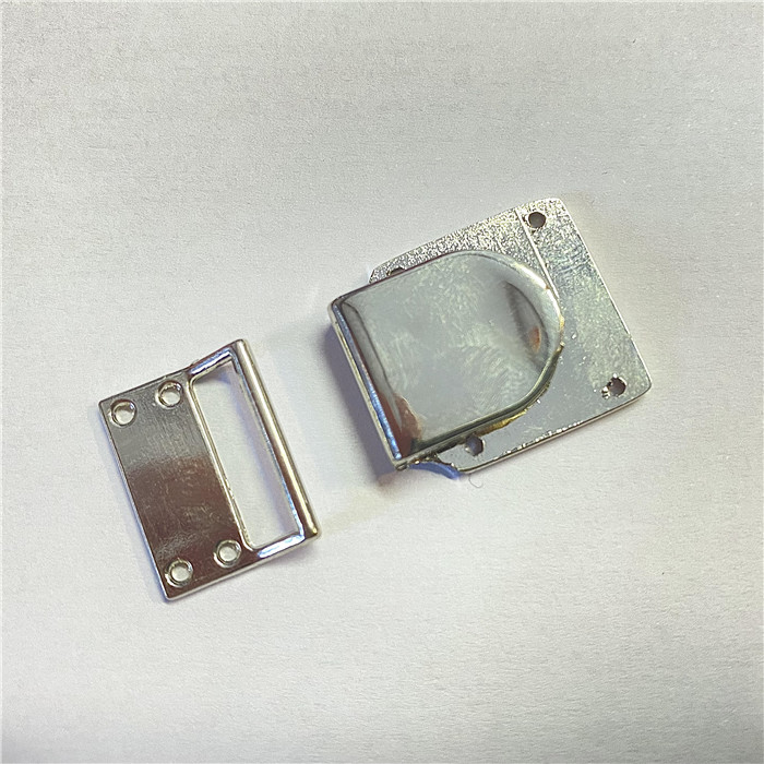 Fermeture agrafe métal 20mm argenté Fermeture agrafe métal 20mm argenté