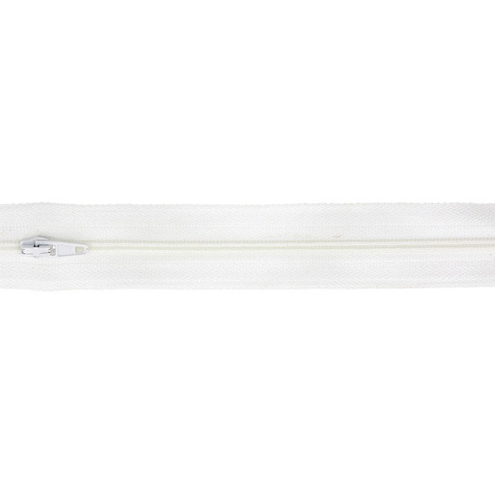 Fermeture fine Blanc au mètre Fermeture fine Blanc au mètre