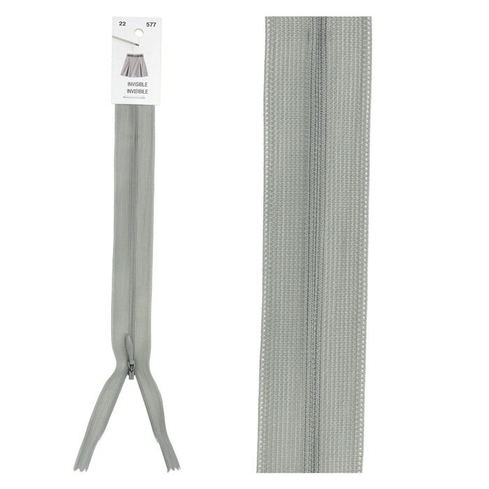 Fermeture invisible non séparable ajustable 40cm Fermeture invisible non séparable ajustable 40cm