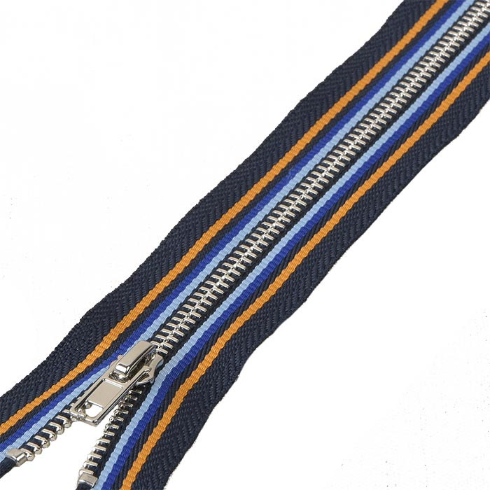 Fermeture non séparable bleu/orange 20cm Fermeture non séparable bleu/orange 20cm