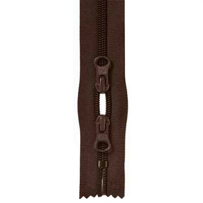 Fermeture sac 2 curseurs 60cm Fermeture sac 2 curseurs 60cm