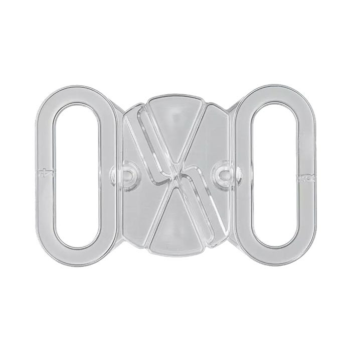 Fermoir de bikini 18mm transparent Fermoir de bikini 18mm transparent