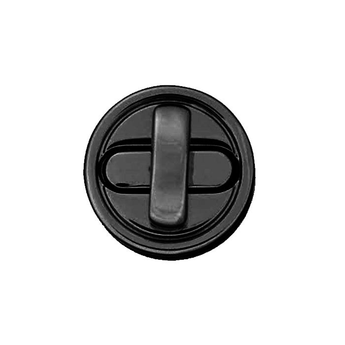 Fermoir sac métal 20mm noir Fermoir sac métal 20mm noir
