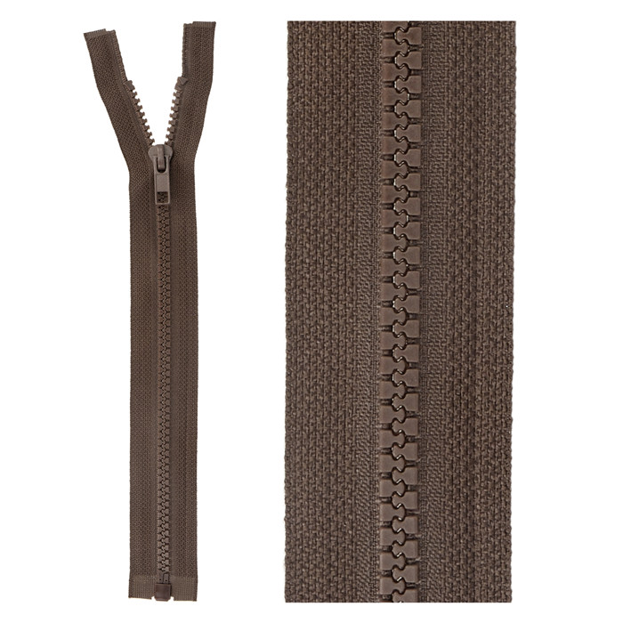 FG séparable PVC anorak 65 cm Marron FG séparable PVC anorak 65 cm Marron