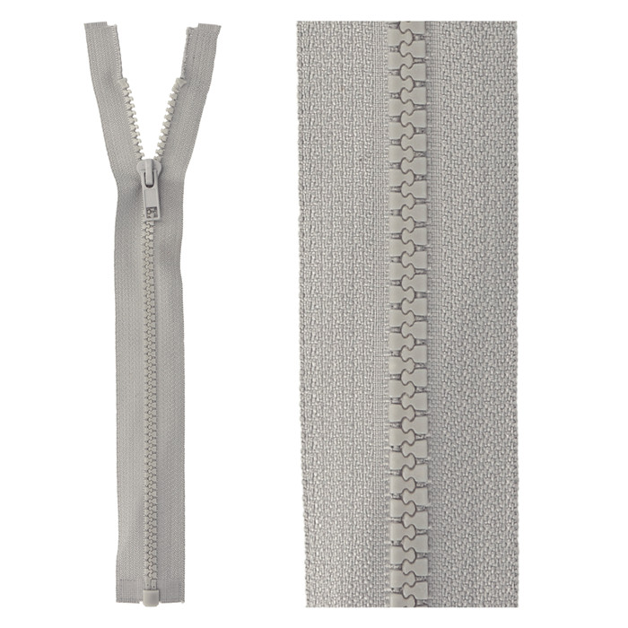 FG séparable PVC anorak 70 cm Gris cendre FG séparable PVC anorak 70 cm Gris cendre