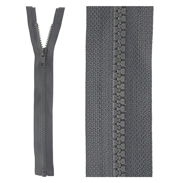 FG séparable PVC anorak 90 cm Gris cosmique FG séparable PVC anorak 90 cm Gris cosmique