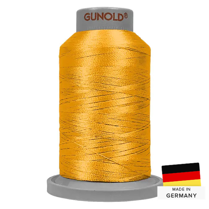 Fil à broder 1000m Poly 40 Jaune paille 61024 Fil à broder 1000m Poly 40 Jaune paille 61024