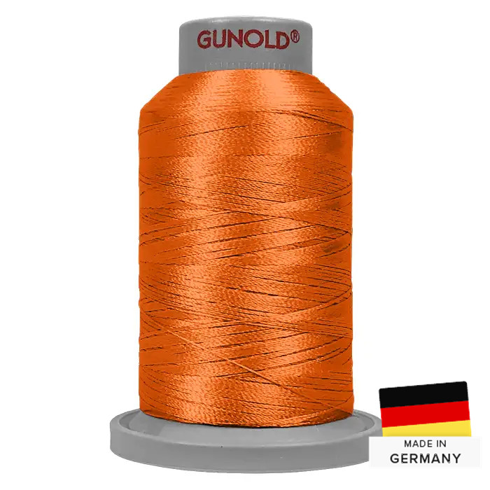 Fil à broder 1000m Poly 40 Orange 61078 Fil à broder 1000m Poly 40 Orange 61078