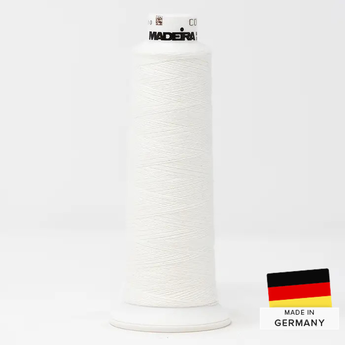 Fil à broder Burmilana n°12 1000m 3001 blanc Fil à broder Burmilana n°12 1000m 3001 blanc