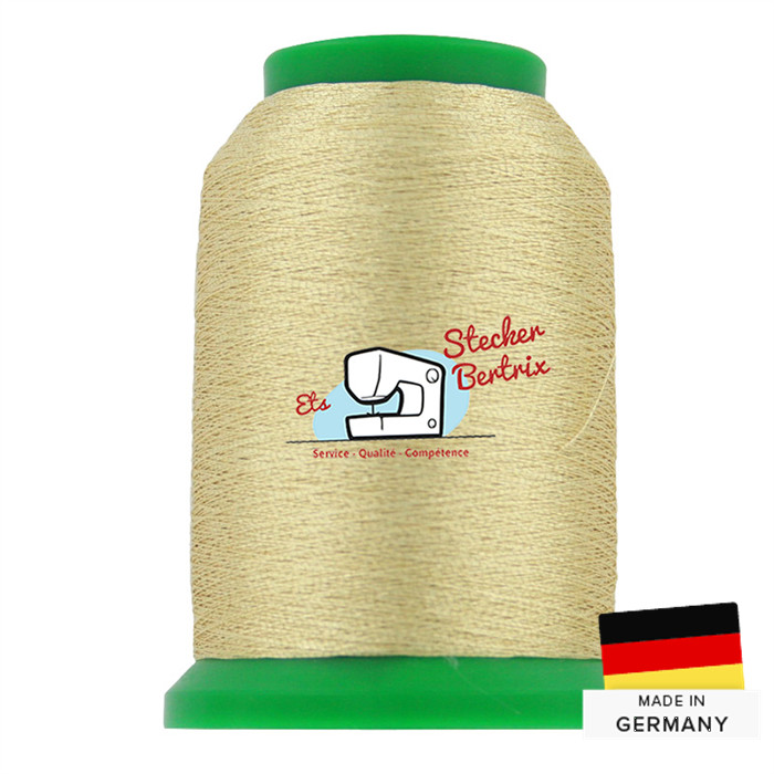 Fil à broder Isamet 40 1000m 0496 Pale Gold Fil à broder Isamet 40 1000m 0496 Pale Gold