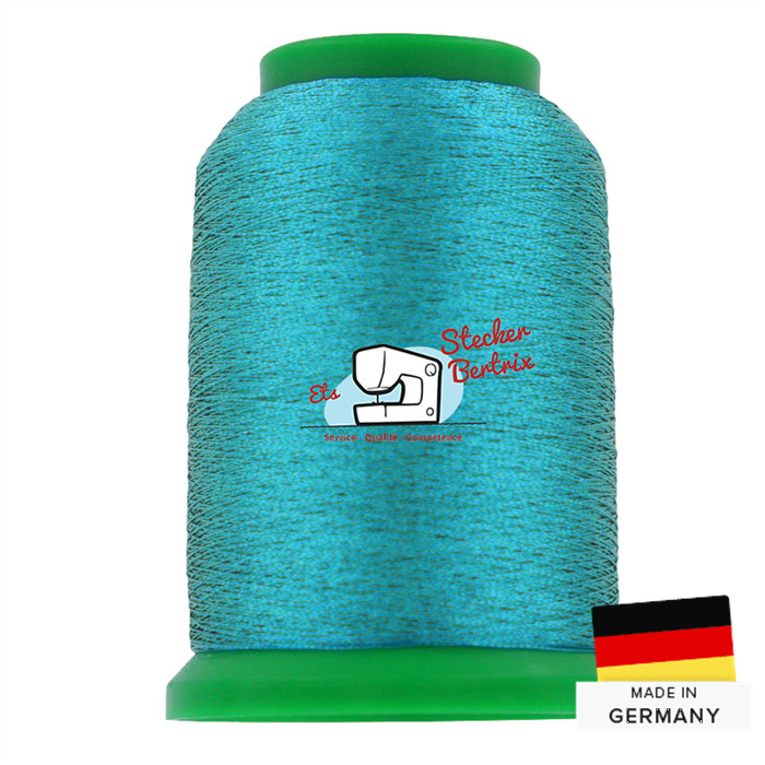 Fil à broder Isamet 40 1000m 4111 Turquoise Fil à broder Isamet 40 1000m 4111 Turquoise