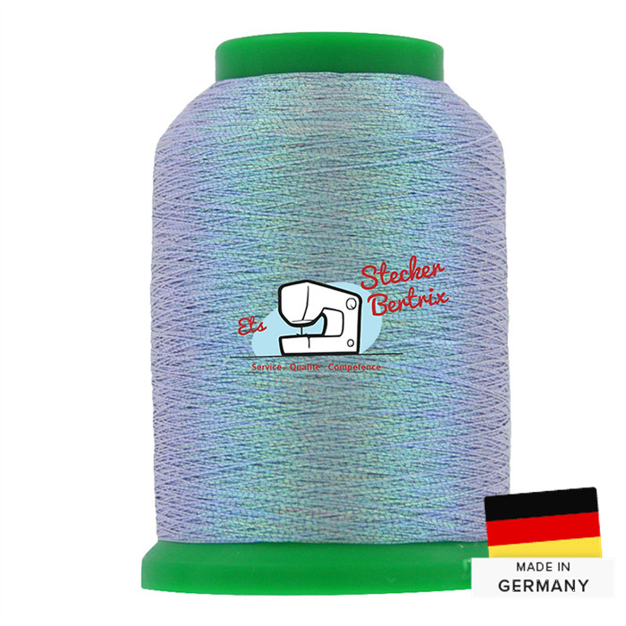 Fil à broder Isamet 40 1000m 9945 Pearl Blue Multi Fil à broder Isamet 40 1000m 9945 Pearl Blue Multi