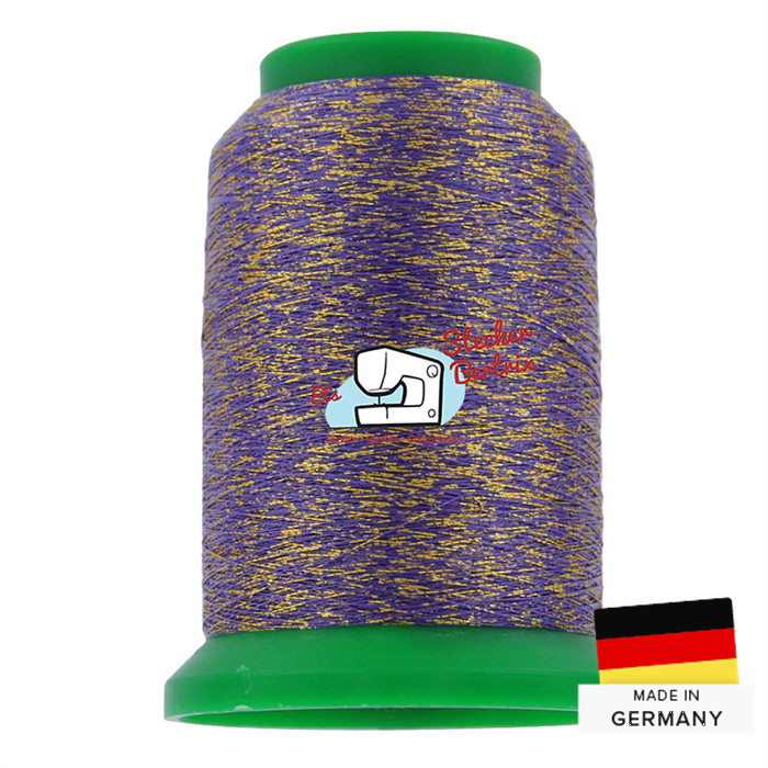 Fil à broder Isamet 40 1000m 9960 Purple Gold Fil à broder Isamet 40 1000m 9960 Purple Gold