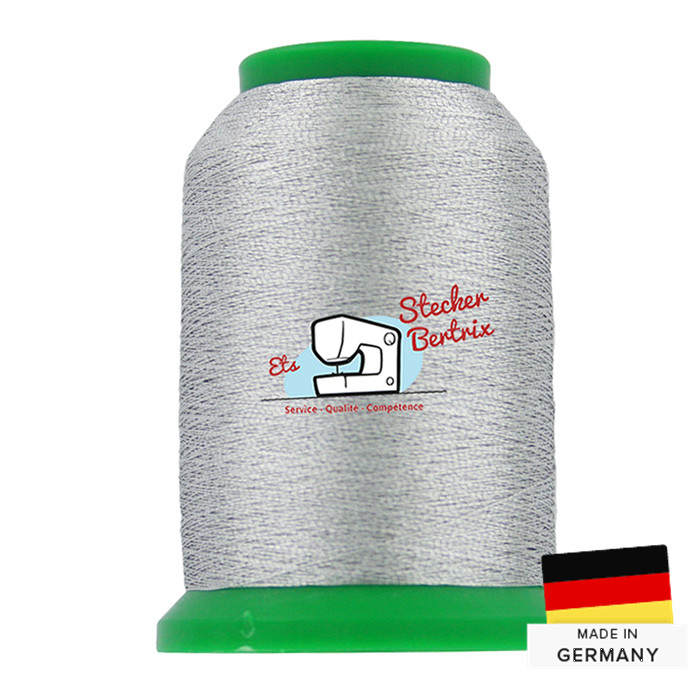 Fil à broder Isamet 40 5000m Medium Silver Fil à broder Isamet 40 5000m Medium Silver