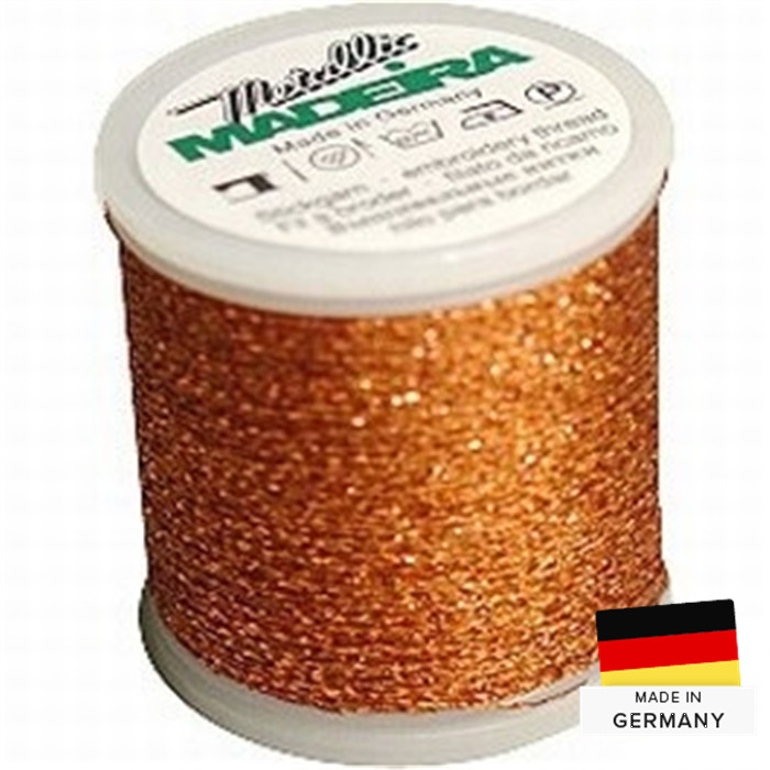 Fil à broder Madeira Metallic 028 Copper Fil à broder Madeira Metallic 028 Copper