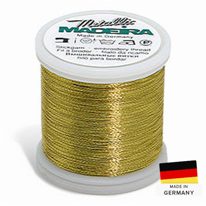 Fil à broder Madeira Metallic Gold 4 Fil à broder Madeira Metallic Gold 4