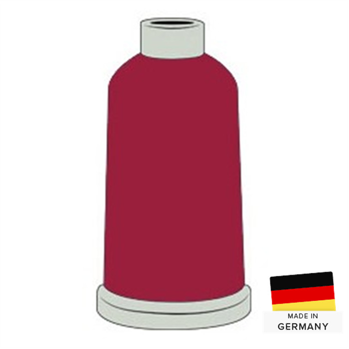 Fil à broder Madeira Polyneon n°60 1500m 1781 rouge beaujolais Fil à broder Madeira Polyneon n°60 1500m 1781 rouge beaujolais