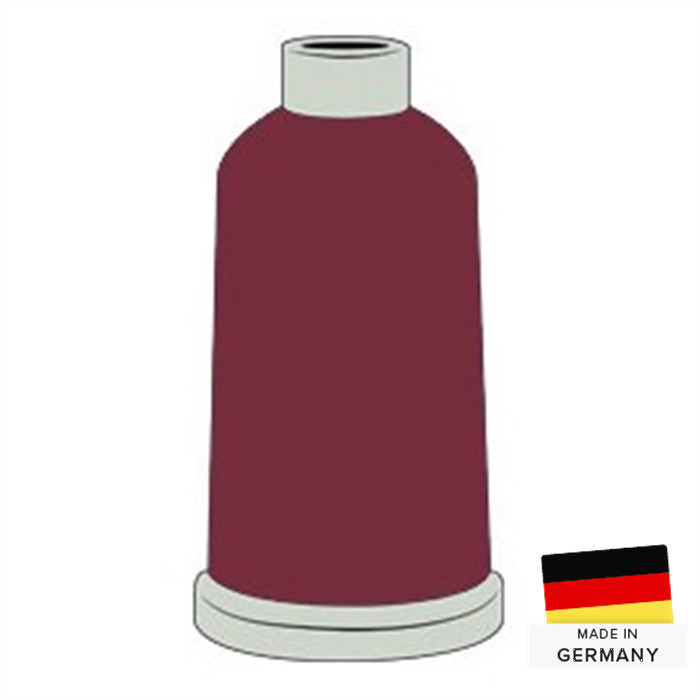 Fil à broder Madeira Polyneon n°60 1500m 1784 rouge Bordeau Fil à broder Madeira Polyneon n°60 1500m 1784 rouge Bordeau