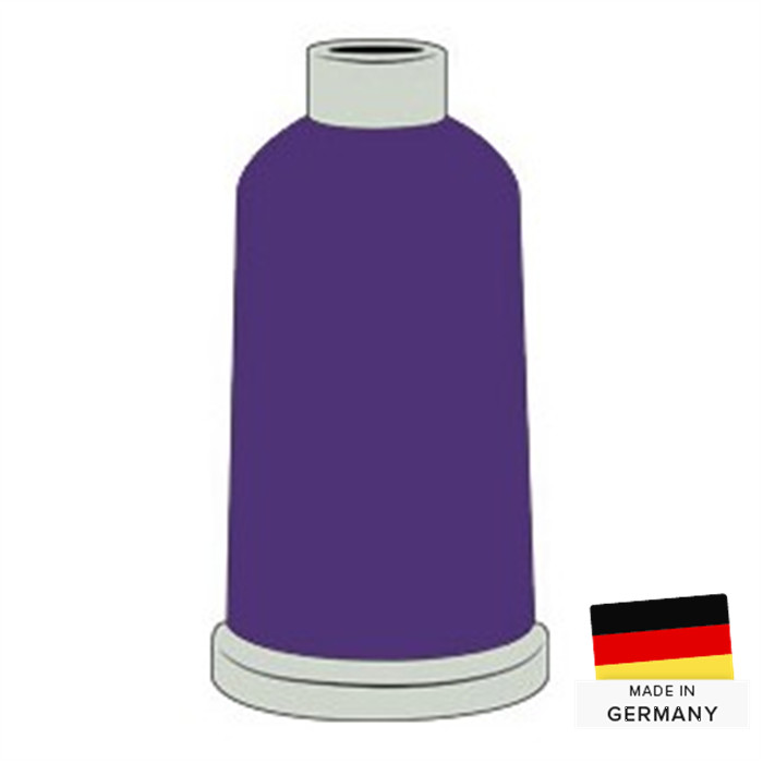 Fil à broder Madeira Polyneon n°60 1500m 1922 violet royal Fil à broder Madeira Polyneon n°60 1500m 1922 violet royal