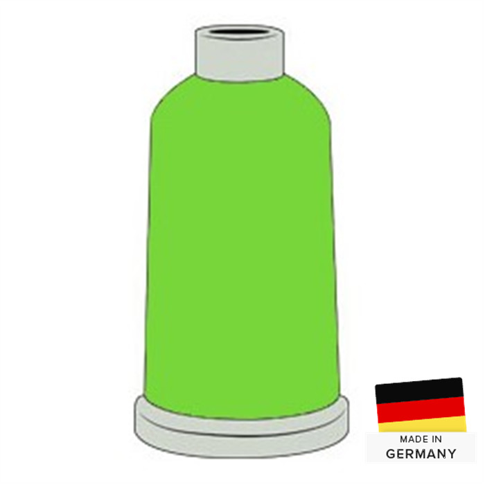 Fil à broder Madeira Polyneon n°60 1500m 1950 Fluo Fil à broder Madeira Polyneon n°60 1500m 1950 Fluo