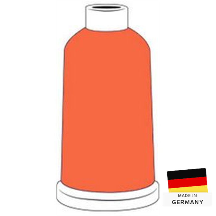 Fil à broder Madeira Rayon 40 1000m 1178 orange vif Fil à broder Madeira Rayon 40 1000m 1178 orange vif