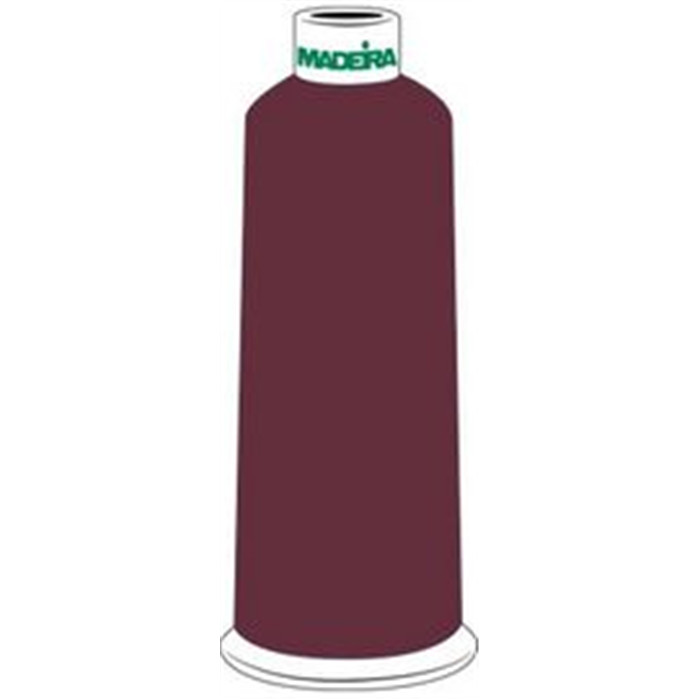 Fil à broder Madeira Rayon n°30 1035 3000m rouge bourgogne Fil à broder Madeira Rayon n°30 1035 3000m rouge bourgogne