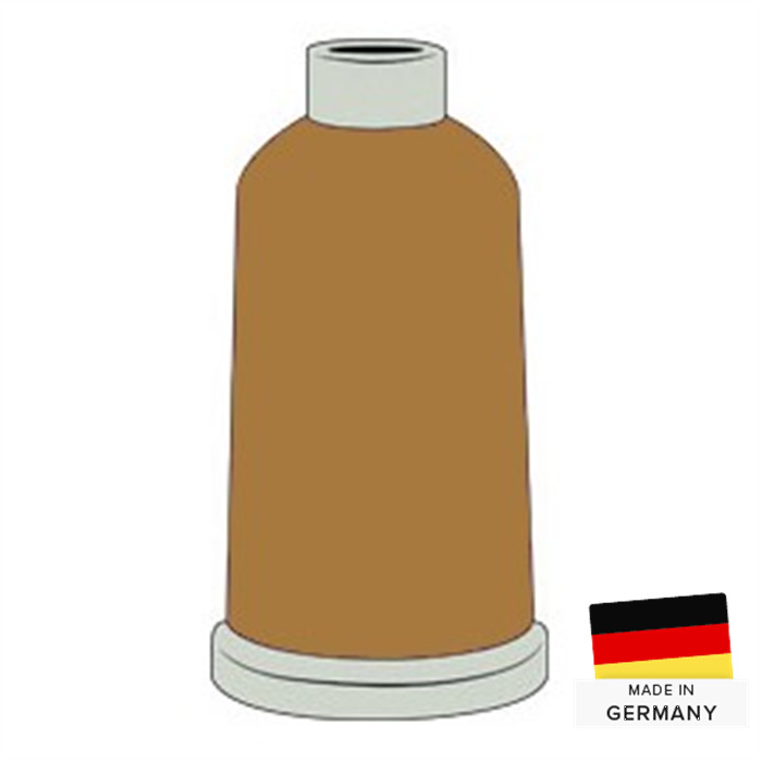 Fil à broder N°40 1000m 1672 vieil or Fil à broder N°40 1000m 1672 vieil or