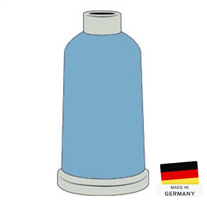 Fil à broder N°40 1000m 1871 bleu porcelaine Fil à broder N°40 1000m 1871 bleu porcelaine