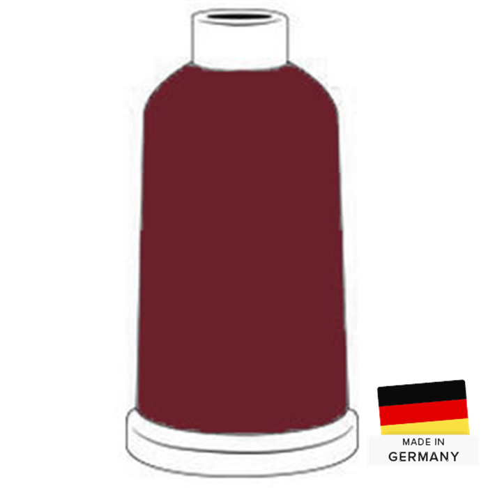 Fil à broder N°60 1182 rouge sang boeuf Fil à broder N°60 1182 rouge sang boeuf