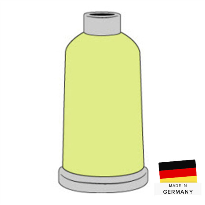 Fil à broder Polyneon 40 1000m 1541 jaune canari Fil à broder Polyneon 40 1000m 1541 jaune canari