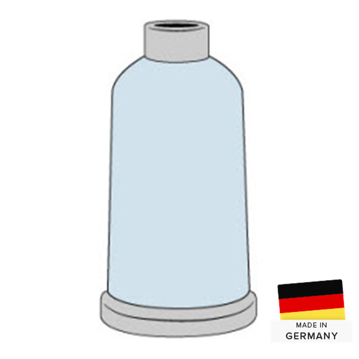 Fil à broder Polyneon 40 1000m 1563 bleu glacial Fil à broder Polyneon 40 1000m 1563 bleu glacial