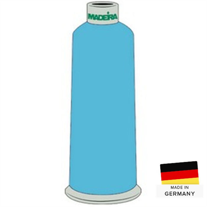 Fil à broder Polyneon 40 5000m 1827 bleu piscine Fil à broder Polyneon 40 5000m 1827 bleu piscine