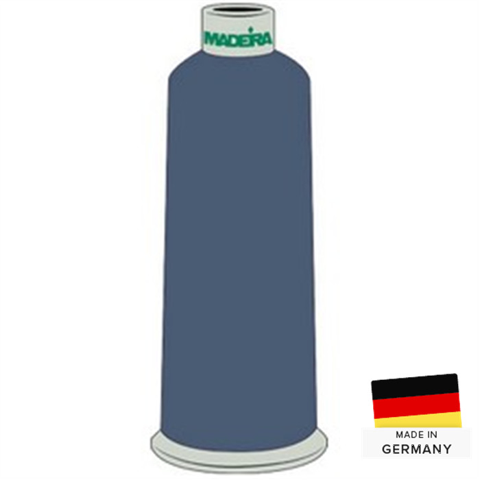 Fil à broder Polyneon 40 5000m 1964 bleu ciel orageux Fil à broder Polyneon 40 5000m 1964 bleu ciel orageux