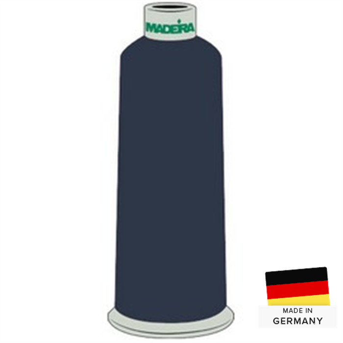Fil à broder Polyneon 40 5000m 1976 bleu nocturne Fil à broder Polyneon 40 5000m 1976 bleu nocturne