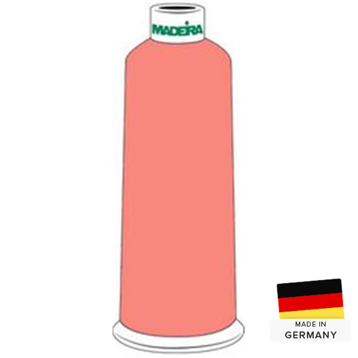 Fil à broder Rayon Madeira 40 5000m 1020 rose corail Fil à broder Rayon Madeira 40 5000m 1020 rose corail