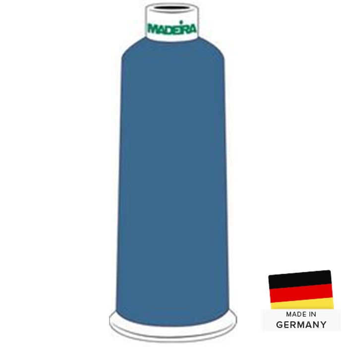 Fil à broder Rayon Madeira 40 5000m 1175 bleu chardon Fil à broder Rayon Madeira 40 5000m 1175 bleu chardon