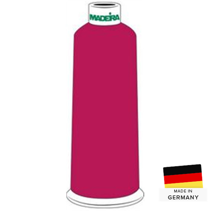 Fil à broder Rayon Madeira 40 5000m 1187 rouge groseille Fil à broder Rayon Madeira 40 5000m 1187 rouge groseille