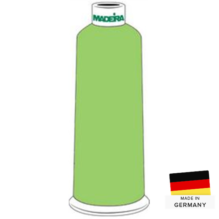 Fil à broder Rayon Madeira 40 5000m 1248 vert Fil à broder Rayon Madeira 40 5000m 1248 vert