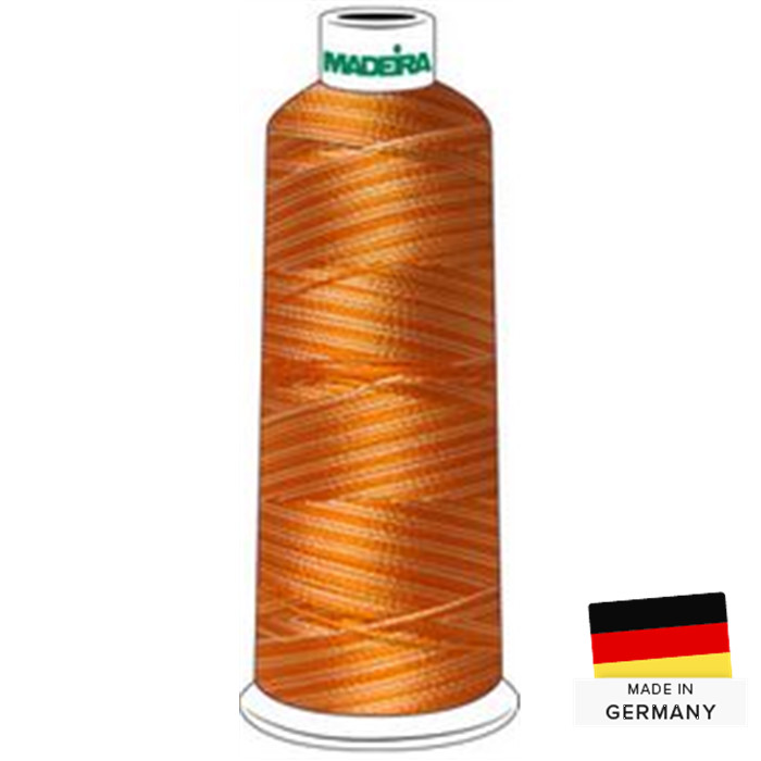 Fil à broder Rayon Madeira 40 5000m 2022 orange Fil à broder Rayon Madeira 40 5000m 2022 orange