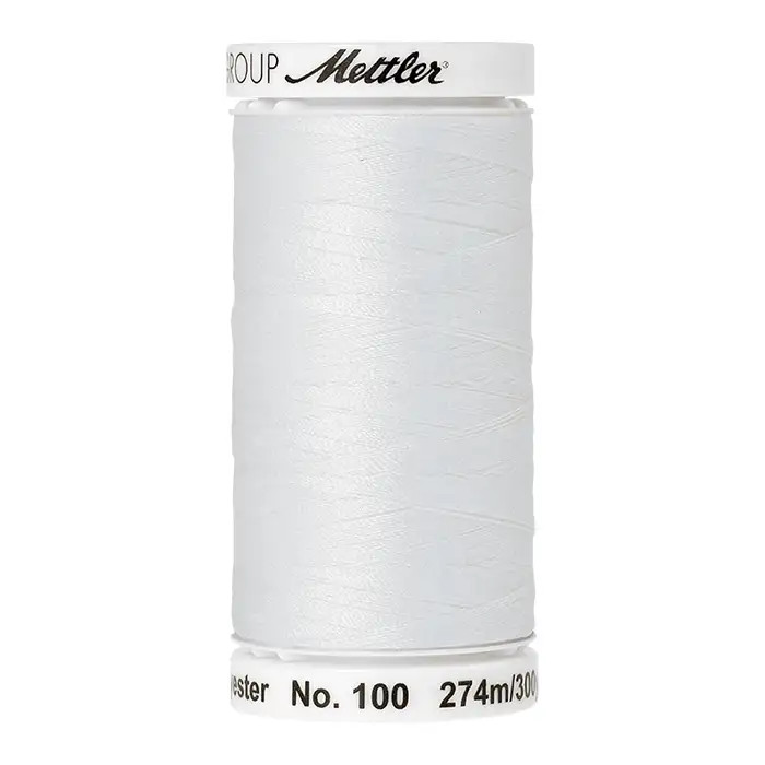 Fil à coudre blanc Seralon n°100 274 m Mettler Fil à coudre blanc Seralon n°100 274 m Mettler