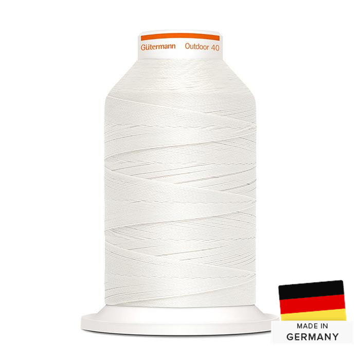 Fil à coudre Gutermann Outdoor 40 400m 1005 Blanc Fil à coudre Gutermann Outdoor 40 400m 1005 Blanc