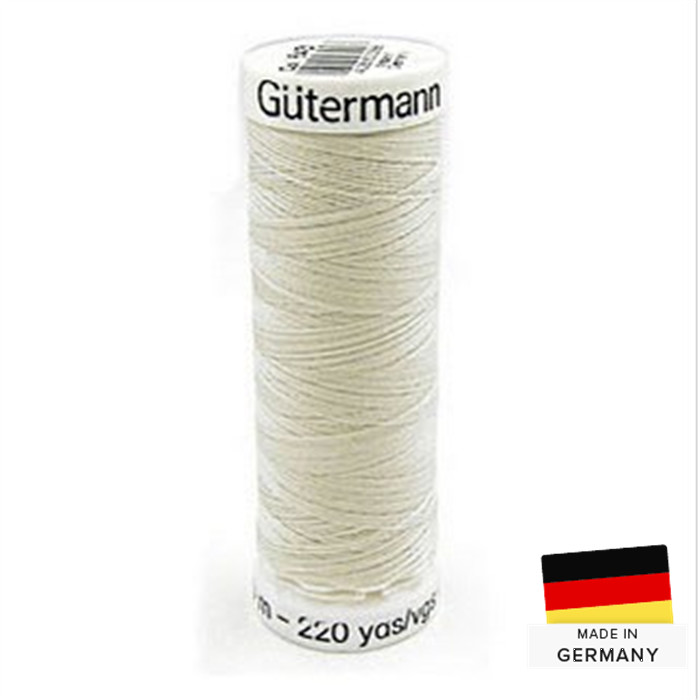 Fil à coudre Gutermann Polyester 200m 643 Fil à coudre Gutermann Polyester 200m 643