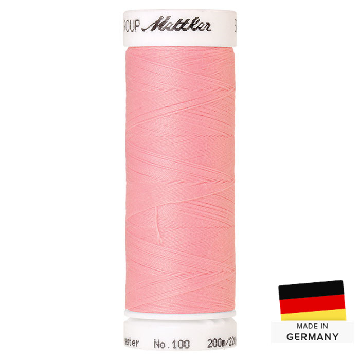 Fil à coudre Mettler Seralon Polyester 200m 0082 rose barbie Fil à coudre Mettler Seralon Polyester 200m 0082 rose barbie