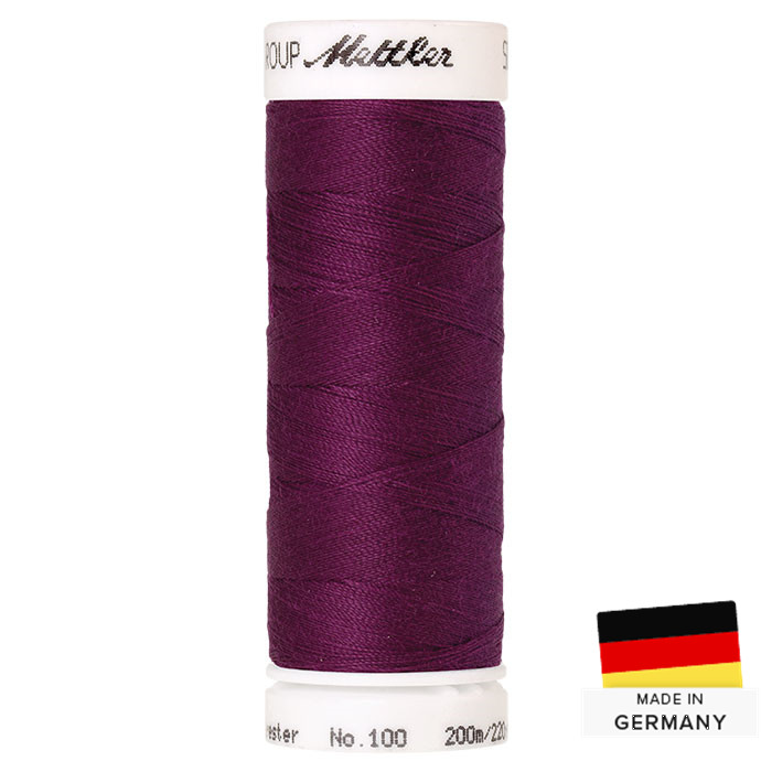 Fil à coudre Mettler Seralon Polyester 200m 0157 pourpre Fil à coudre Mettler Seralon Polyester 200m 0157 pourpre